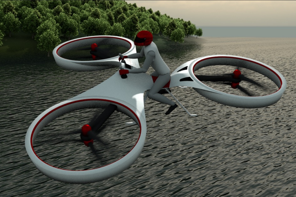 Gravitace už není pro člověka omezením: S dronem Flike doletíte klidně i do práce